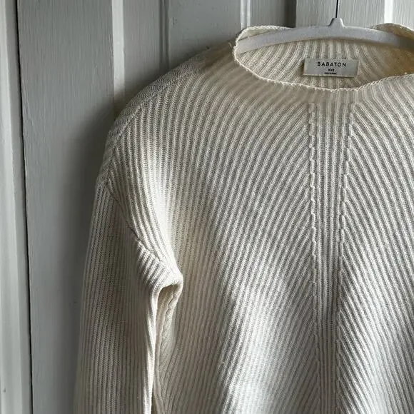 Aritzia Babaton Chalmers Ribbed Knit Sweater - Picture 4 of 9